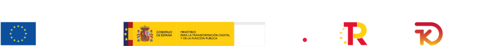 Programa Kit Digital financiado por la Unión Europea - NextGenerationEU, Plan de Recuperación, Transformación y Resiliencia, Gobierno de España y red.es